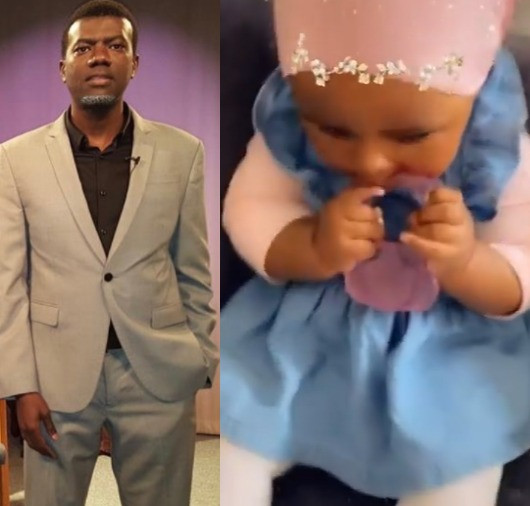Between Reno Omokri and an IG user who questioned why he gave his daughter an Igbo name