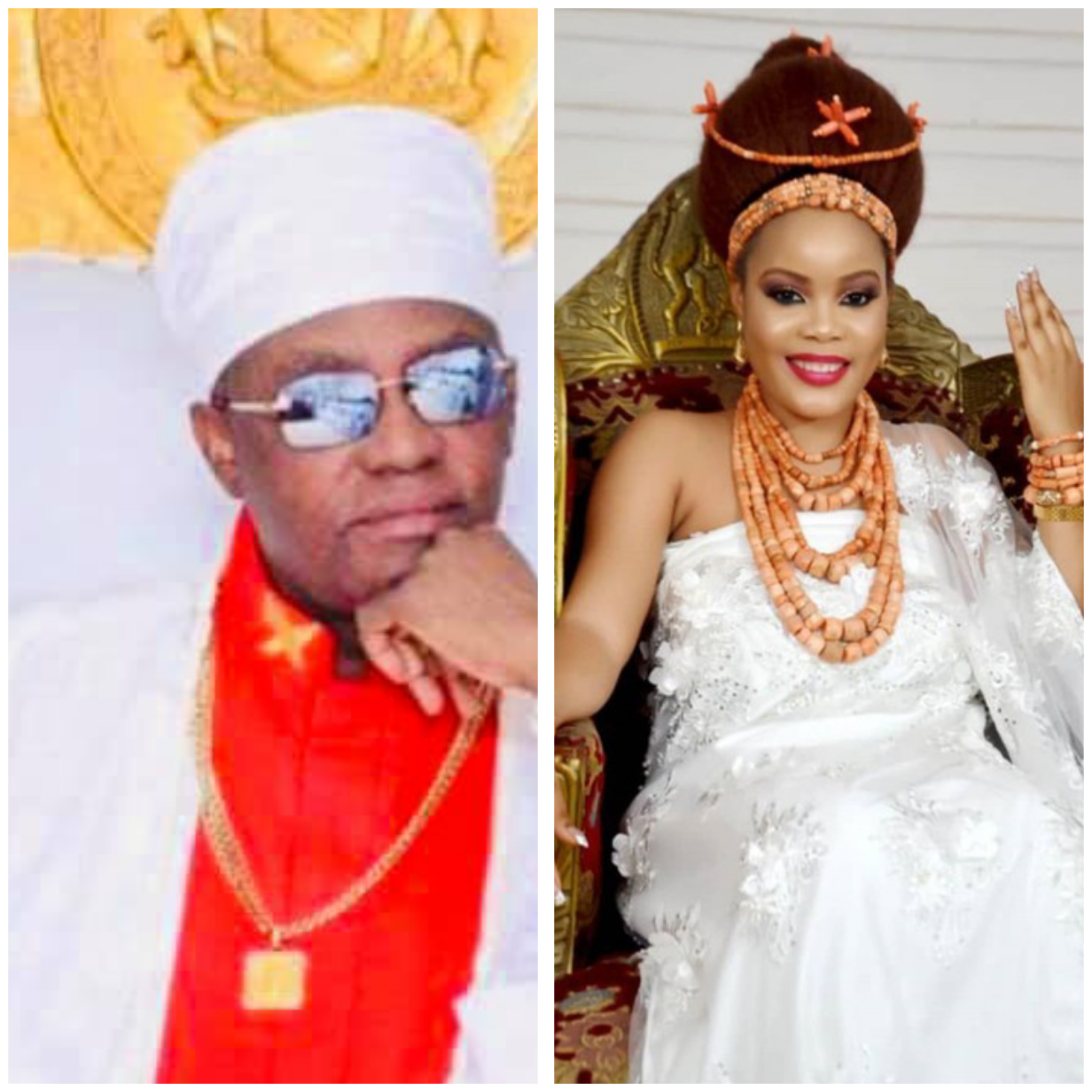 Oba of Benin welcomes quadruplets with fifth wife 