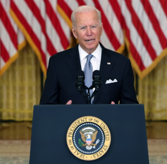"I stand squarely behind my decision to withdraw US forces" Joe Biden says after Afghanistan collapsed to the Taliban (video)
