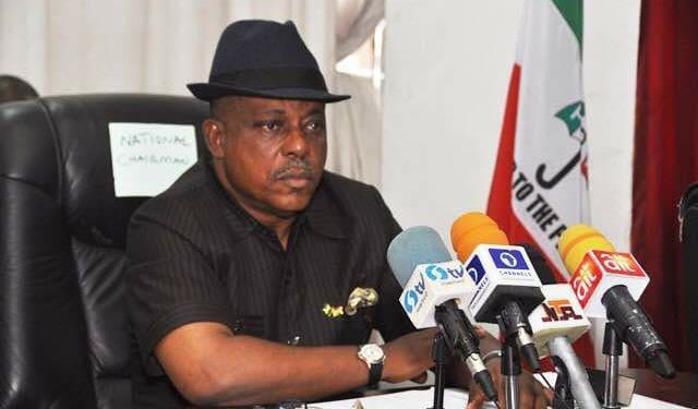 Court bars Uche Secondus from parading himself as PDP chairman