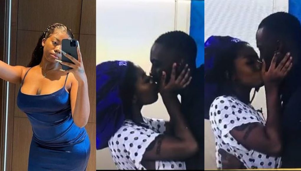 Moment Angel and Saga were caught in a mind-blowing romantic kiss (Video)
