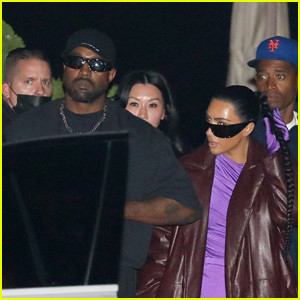 Kim Kardashian & Kanye West go on dinner date with friends (photos)
