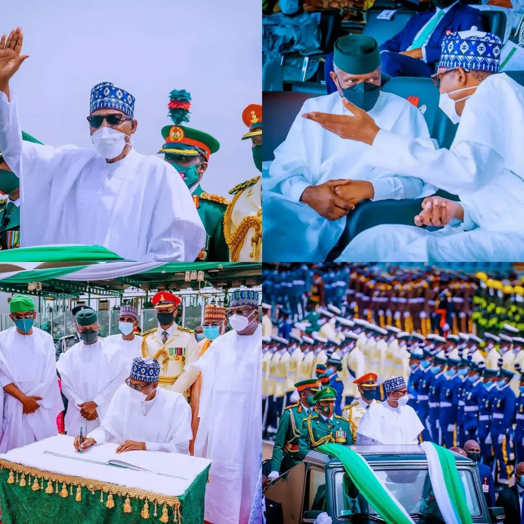 Photos from the 61st Independence anniversary ceremony in Abuja 