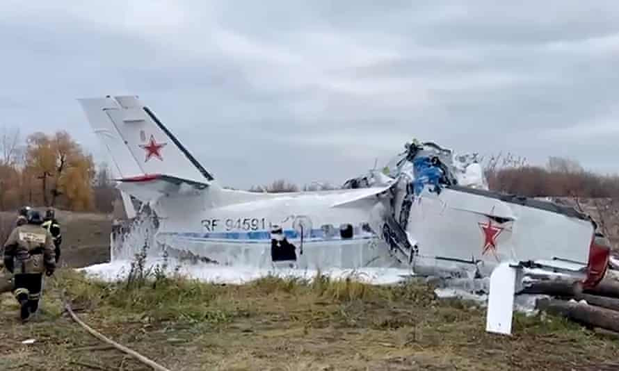 16 people killed after Plane crashes in Russia