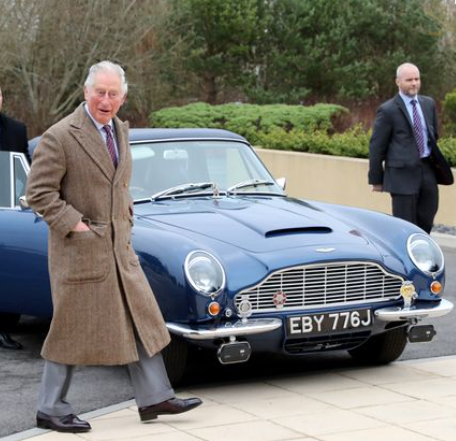 Prince Charles has a car that runs on cheese and wine