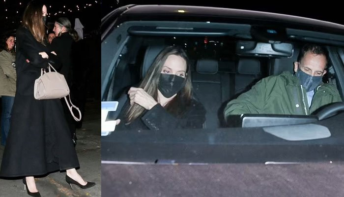 Angelina Jolie enjoys dinner date with ex-husband Jonny Lee Miller amid romance rumours with The Weeknd (photos)