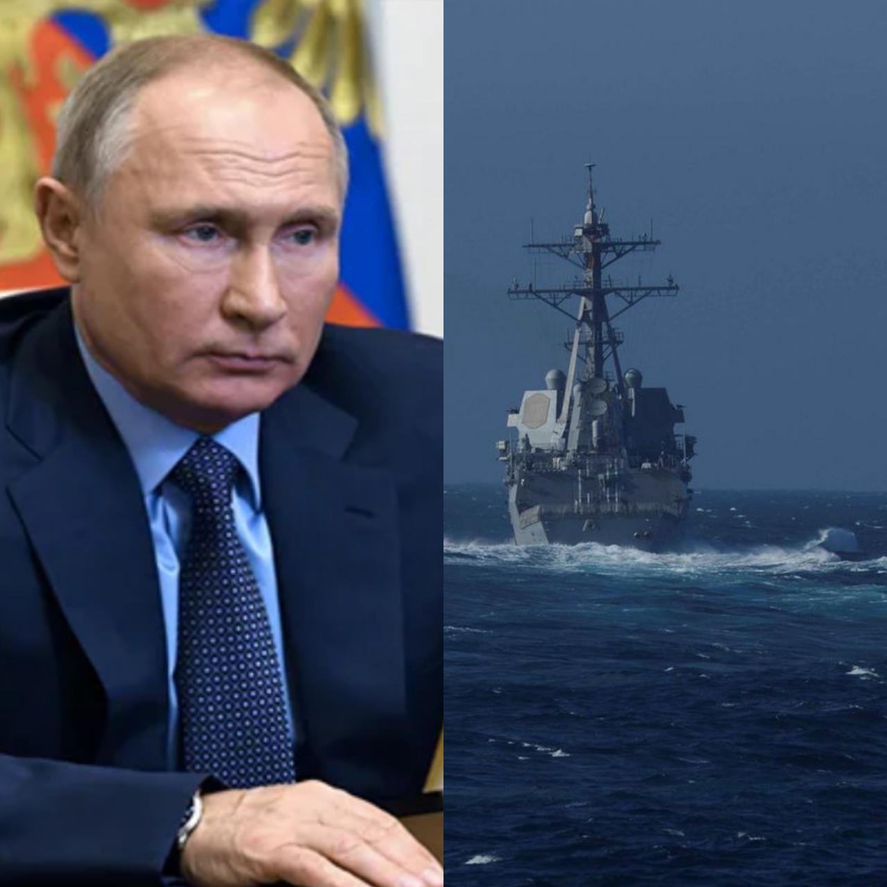 Russia says its Navy chased U.S. naval destroyer away from its territorial waters    