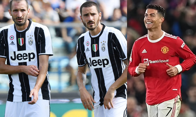 Giorgio Chiellini and Leonardo Bonucci slam Cristiano Ronaldo for rejoining Manchester United from Juventus