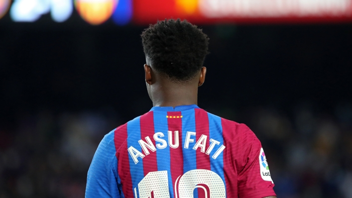 Ansu Fati has signed a new Barcelona contract