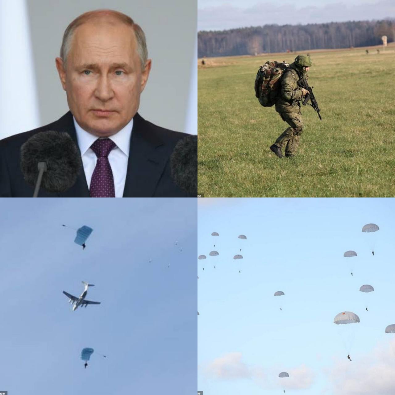 Russia and Belarus deploy soldiers close to Poland border as UK airforce intercepts Putin