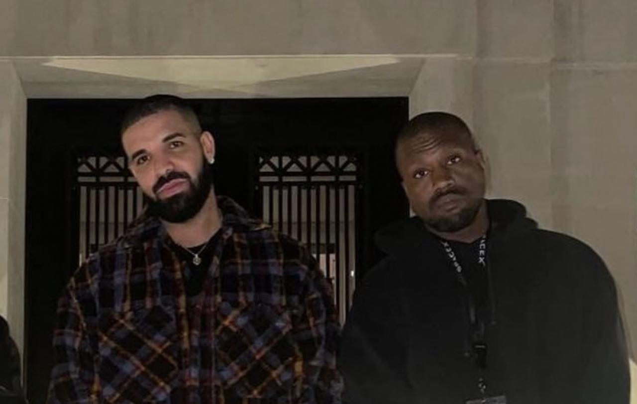   Kanye West and Drake squash their beef after they meet up in Toronto (Photos/Videos)