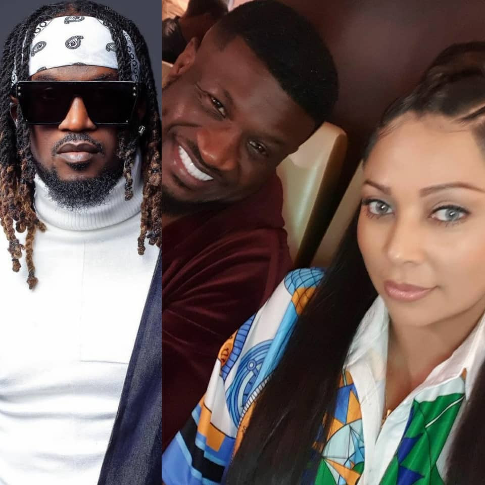 Paul Okoye celebrates his twin brother, Peter and wife Lola on their 8th wedding anniversary