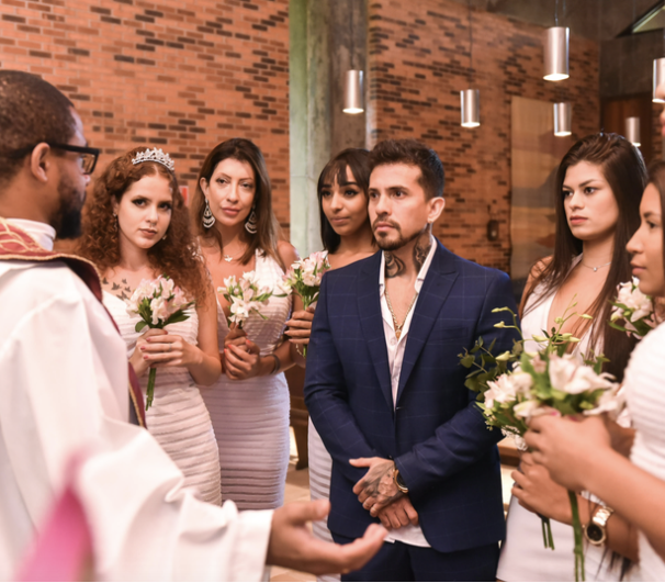 Man marries 9 women at once to