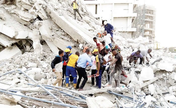 @1 storey building collapse