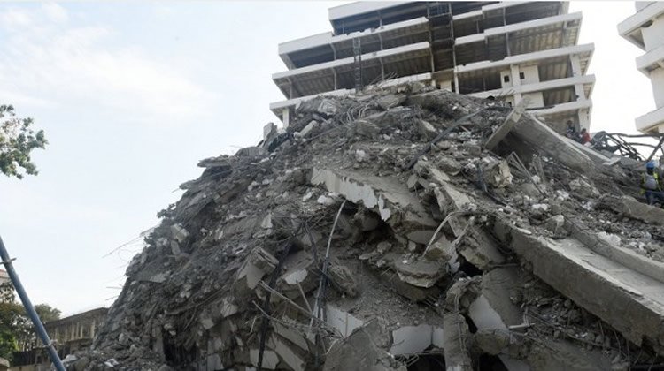 Ikoyi collapsed building