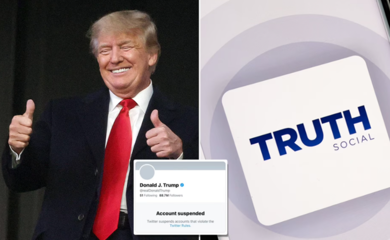 Donald Trump announces his planned Twitter rival TRUTH Social has raised  billion in investment cash
