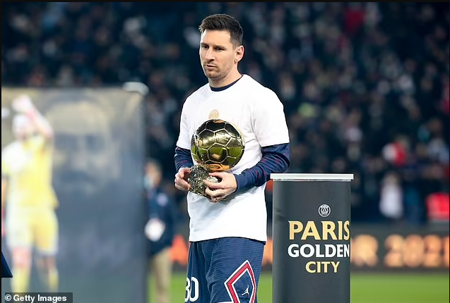 Lionel Messi plays down talk of being the greatest player of all time after picking up his record-breaking seventh Ballon d