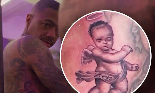 Nick Cannon gets tattoo of his late son, Zen, as an angel on his rib cage (photos)