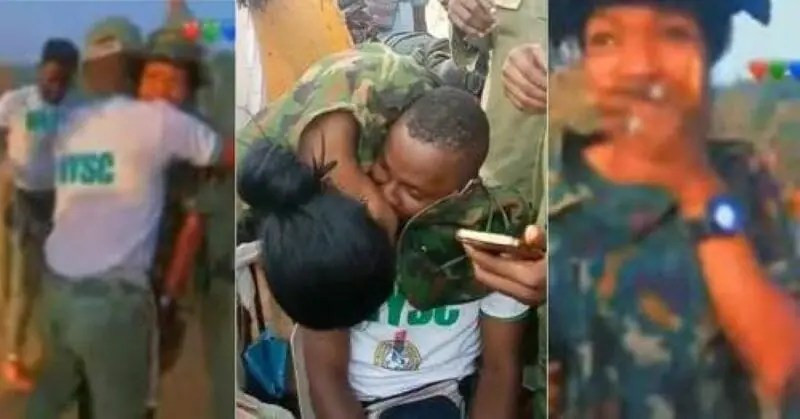 Nigerian army explains why female soldier who accepted male corps member