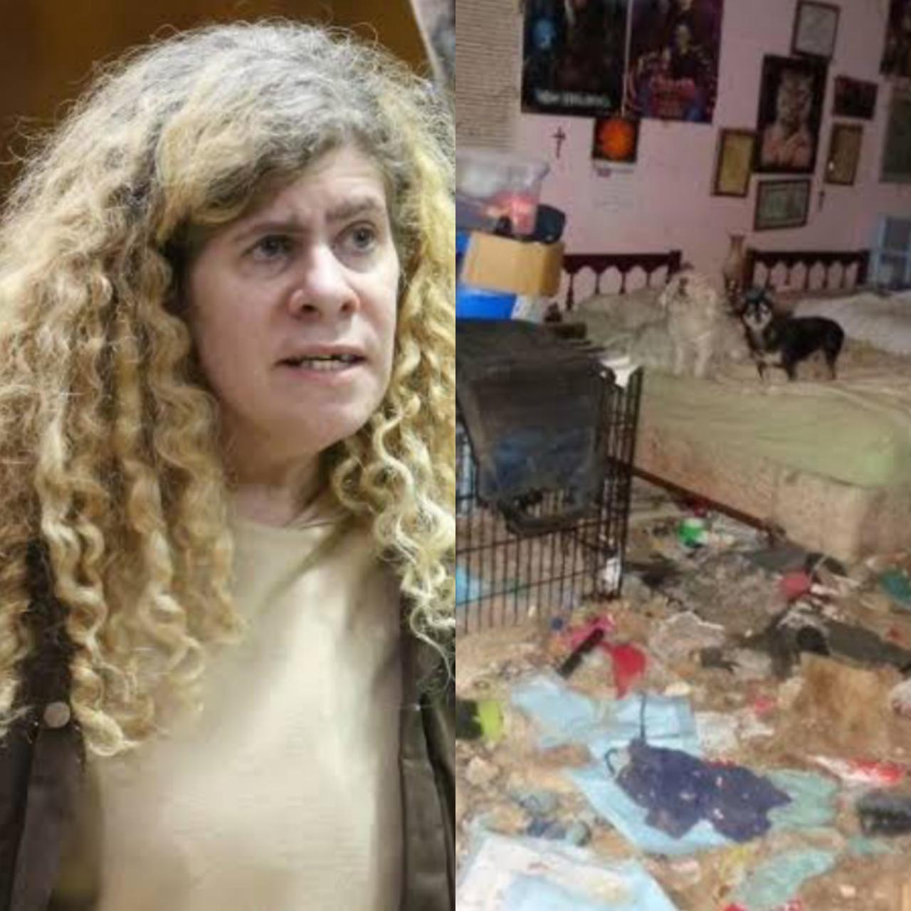 Woman caught keeping more than 50 pets including dogs, cats, turtles, fishes, guinea pigs and rabbits in her home (photos)