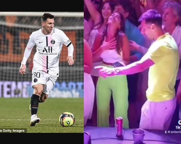 Lionel Messi tests positive for Covid days after he was seen partying with wife at a concert in Argentina (photos)