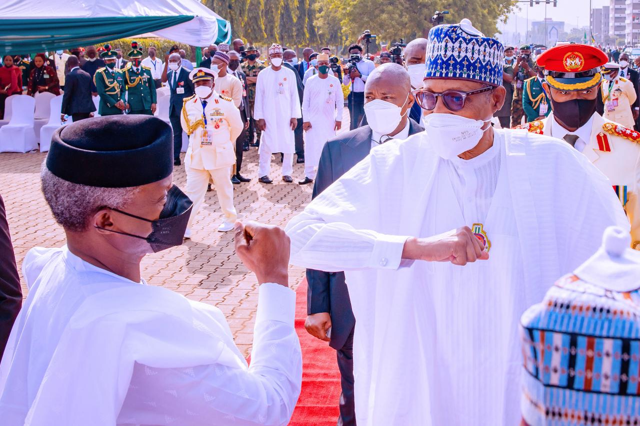 Buhari, Osinbajo, Lawan, Gbajabiamila, others attend 2022 Armed Forces Remembrance Day in Abuja (photos)