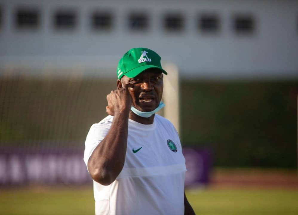 NFF may retain Eguavoen as Super Eagles coach if he leads Nigeria to glory at AFCON - Pinnick