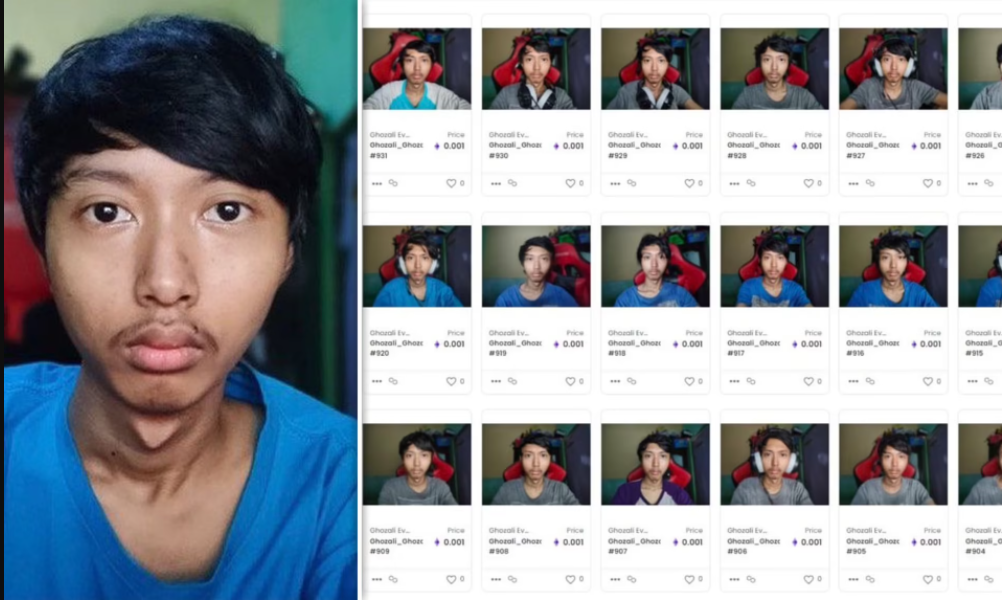 Indonesian student becomes a millionaire after selling a thousand selfies as NFTs for million 
