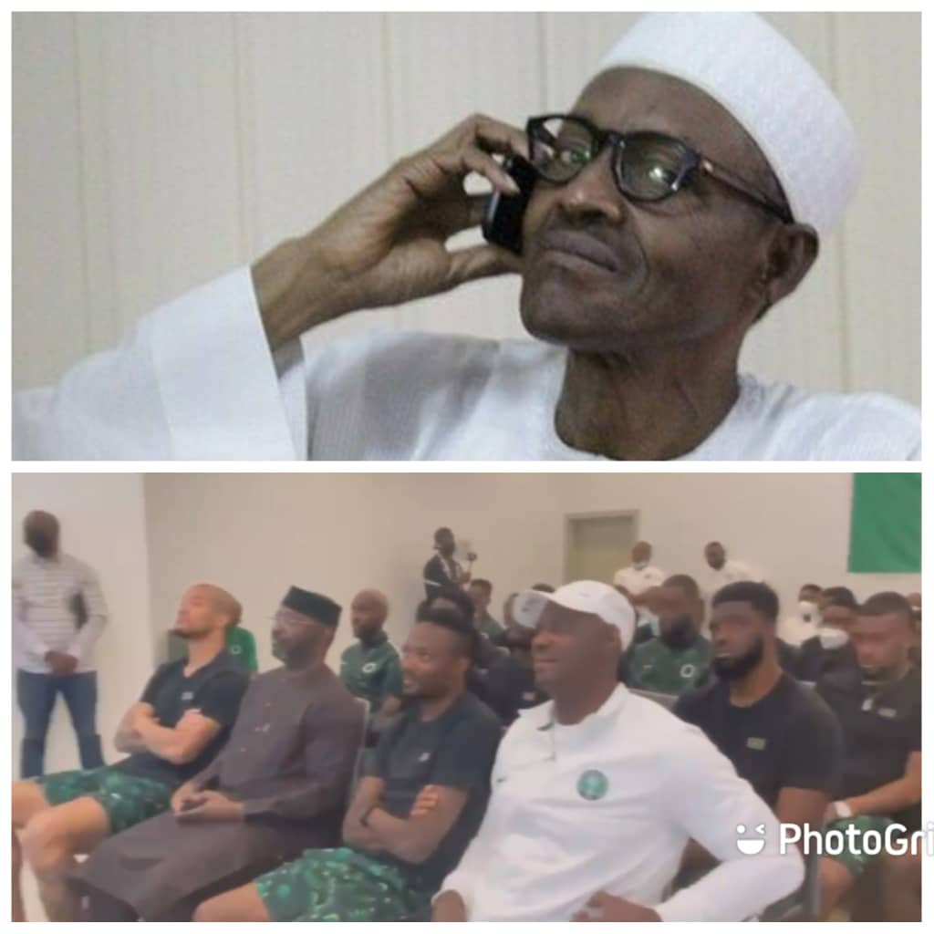 Reno Omokri trolls President Buhari after he called Super Eagles players ahead of their match against Tunisia