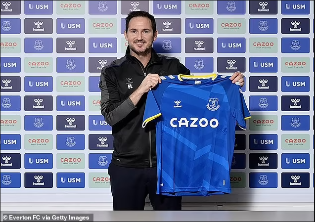 Former Chelsea boss, Frank Lampard confirmed as Everton