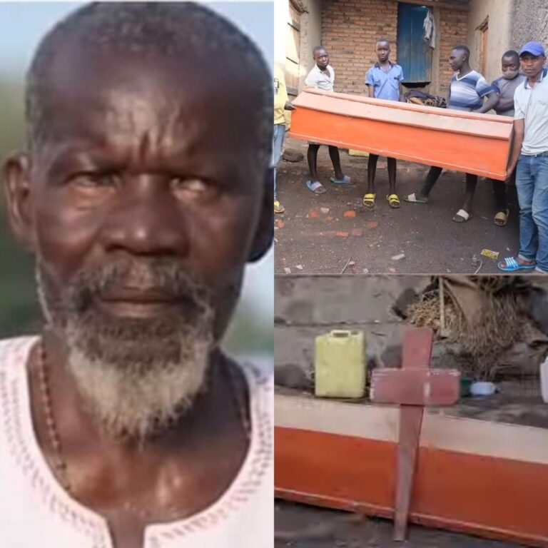 70-year-old man explains why he dug his grave and bought refreshments in preparation for his burial
