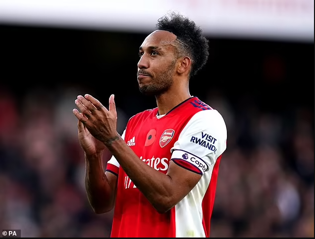 ‘Leaving without a real goodbye hurts’ – Pierre-Emerick Aubameyang posts farewell message to Arsenal fans after moving to Barcelona