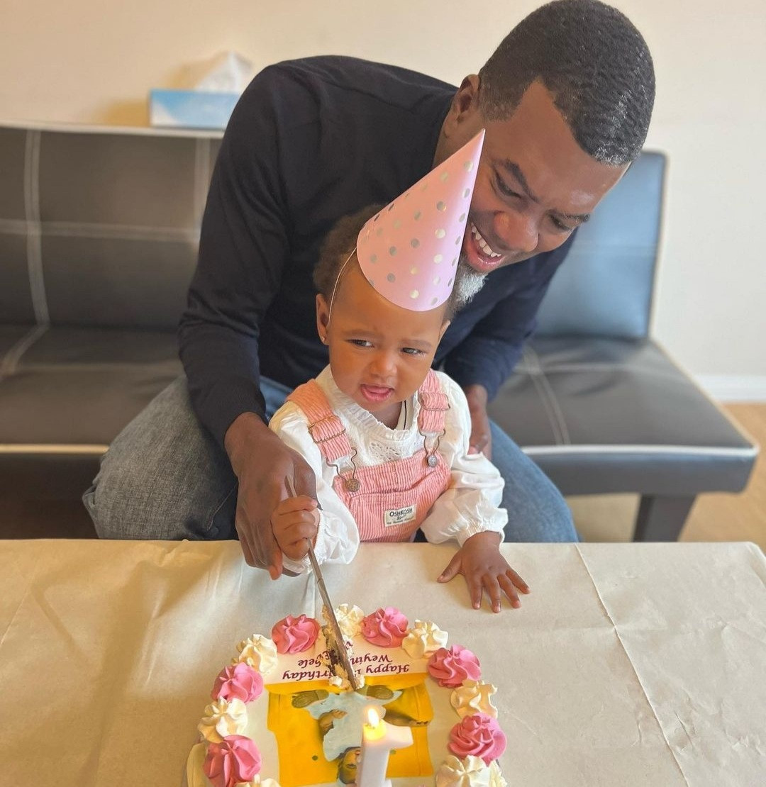 Reno Omokri celebrates his youngest daughter as she turns 1 (photos)