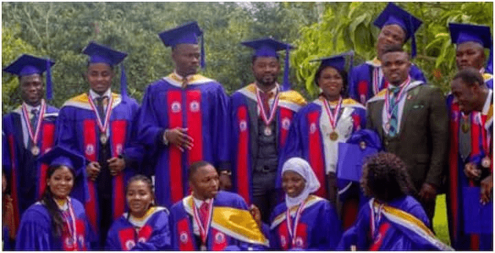12 Students at University of Education who Formed a Study Group Graduate with First-Class Together