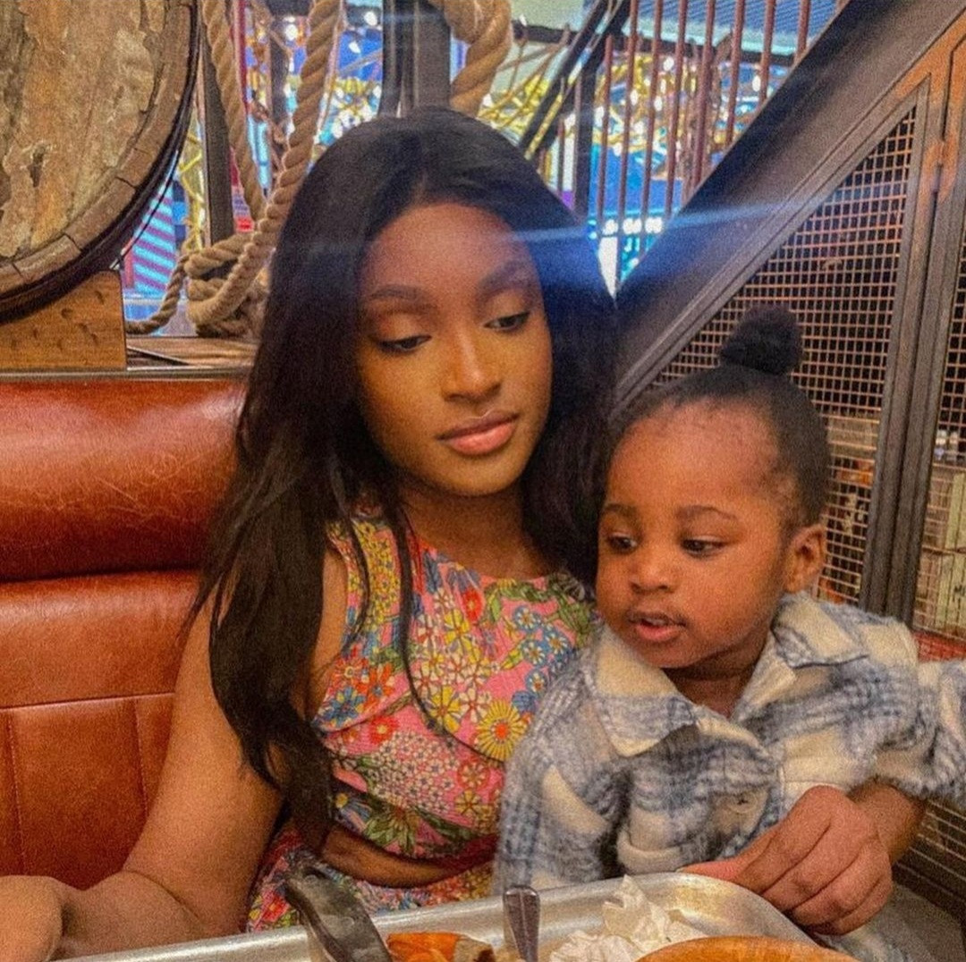 Larissa London shares photos of her son, allegedly fathered by Davido, as he turns 2