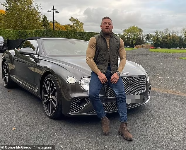 Conor McGregor  arrested for dangerous driving in his ?140,000 Bentley on a Dublin motorway