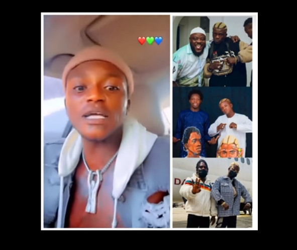 Singer, Portable angrily fires his manager, promoter and DJ, says he needs space (Video)
