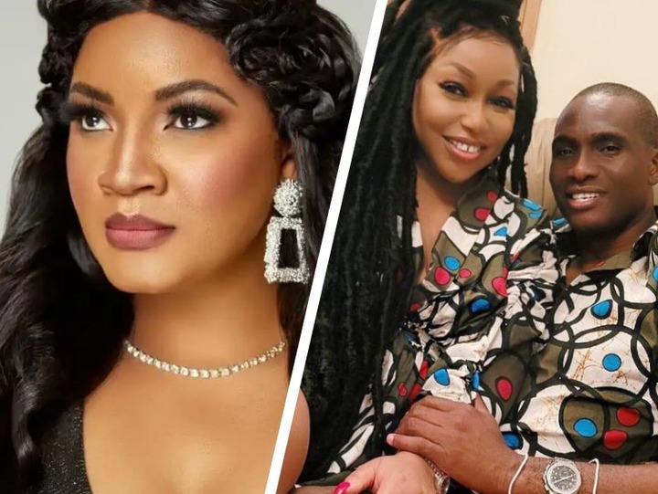 I won't hesitate to run you up if you mess with our girl' - Actress Omotola  warns Rita Dominic's husband