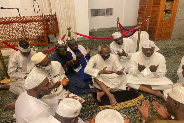 Photos: Gbajabiamila, others commence Umrah rites in Medinah