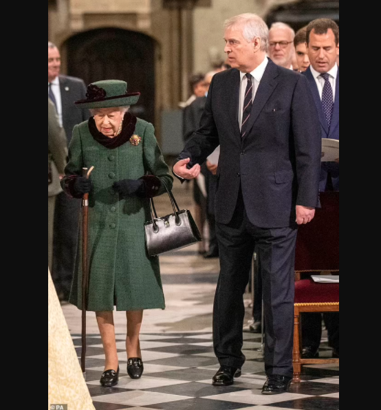 Queen Elizabeth believes Prince Andrew is innocent and asked him to accompany her at Prince Philip