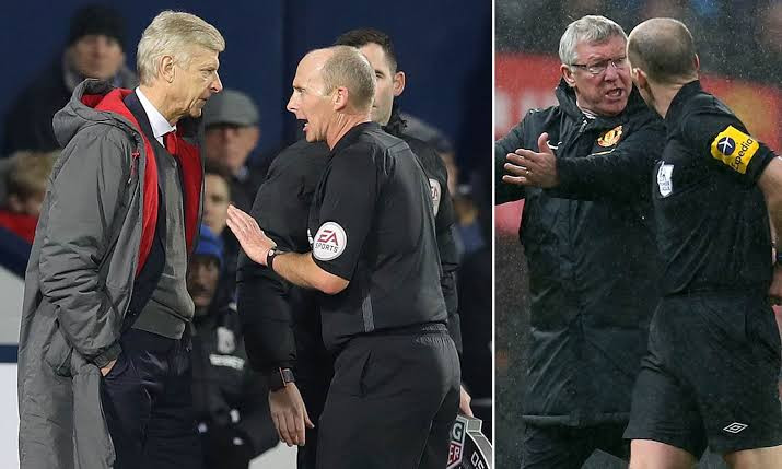 The scariest manager in Premier League history is Arsene Wenger not  Alex Ferguson - Referee icon, Mike Dean says