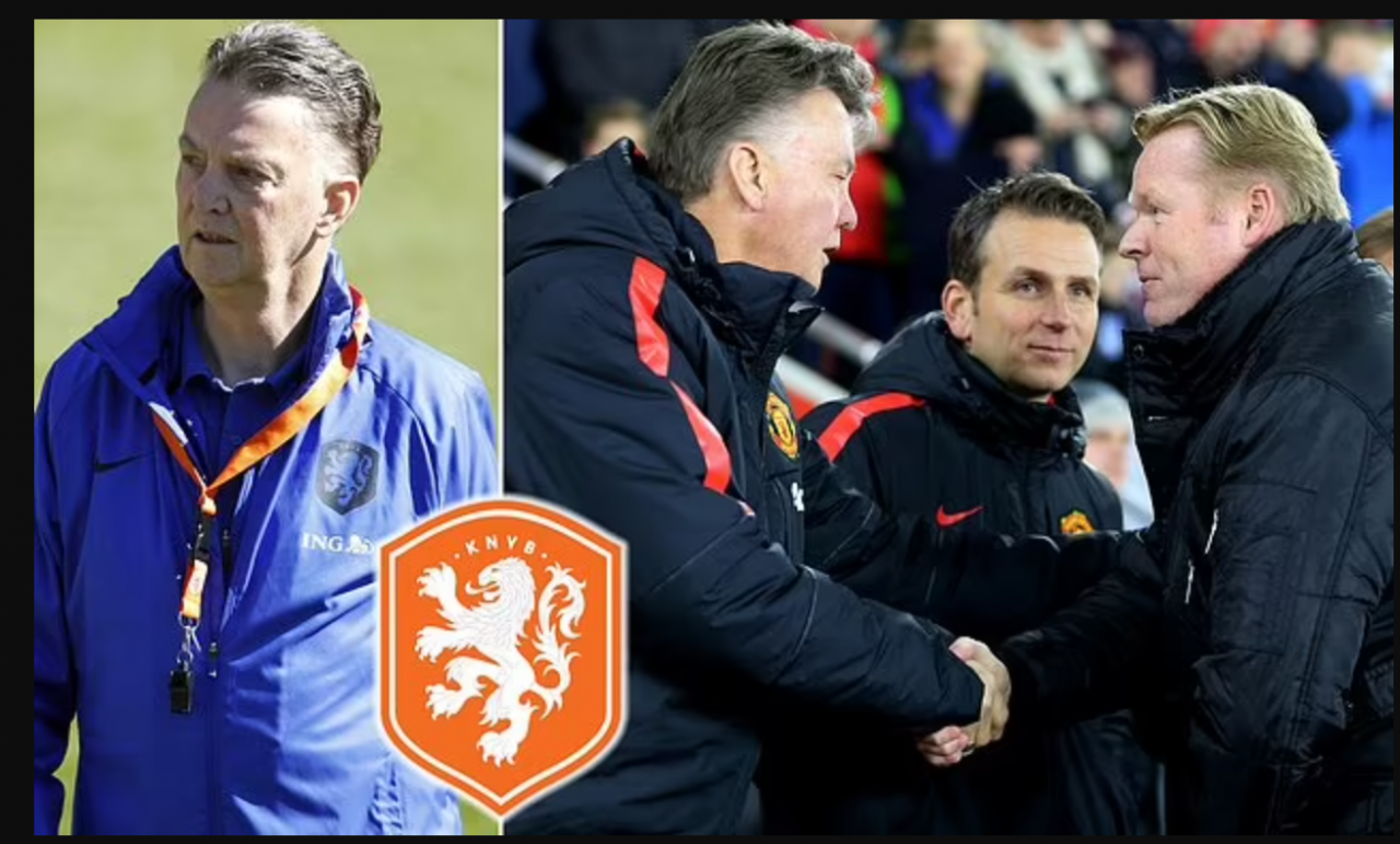 Holland confirm Ronald Koeman as next manager with Louis Van gaal stepping down to fight his 