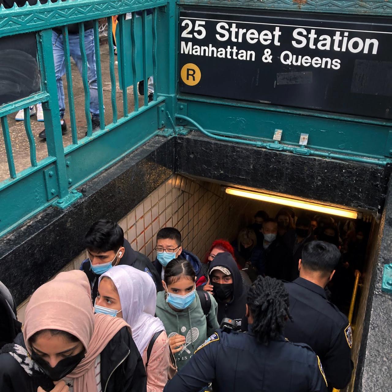 Update: 10 shot, 6 others injured in attack on Brooklyn Subway Station