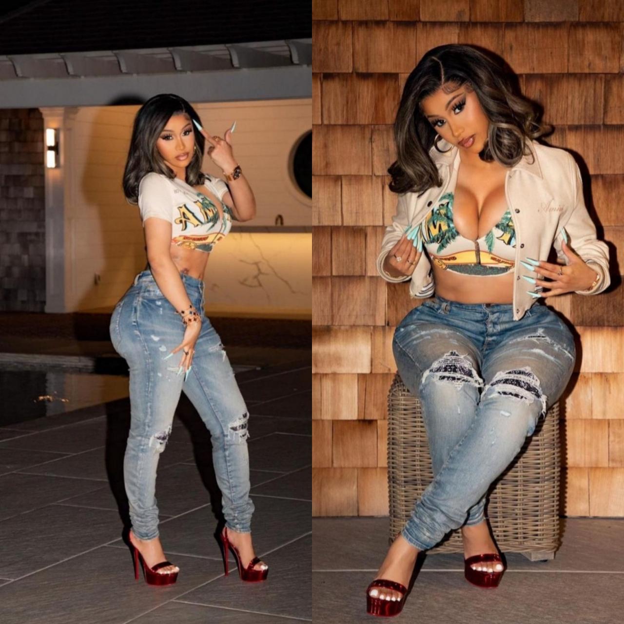 Cardi B returns to Instagram with beautiful photos after deactivating account over Grammys fight with fans
