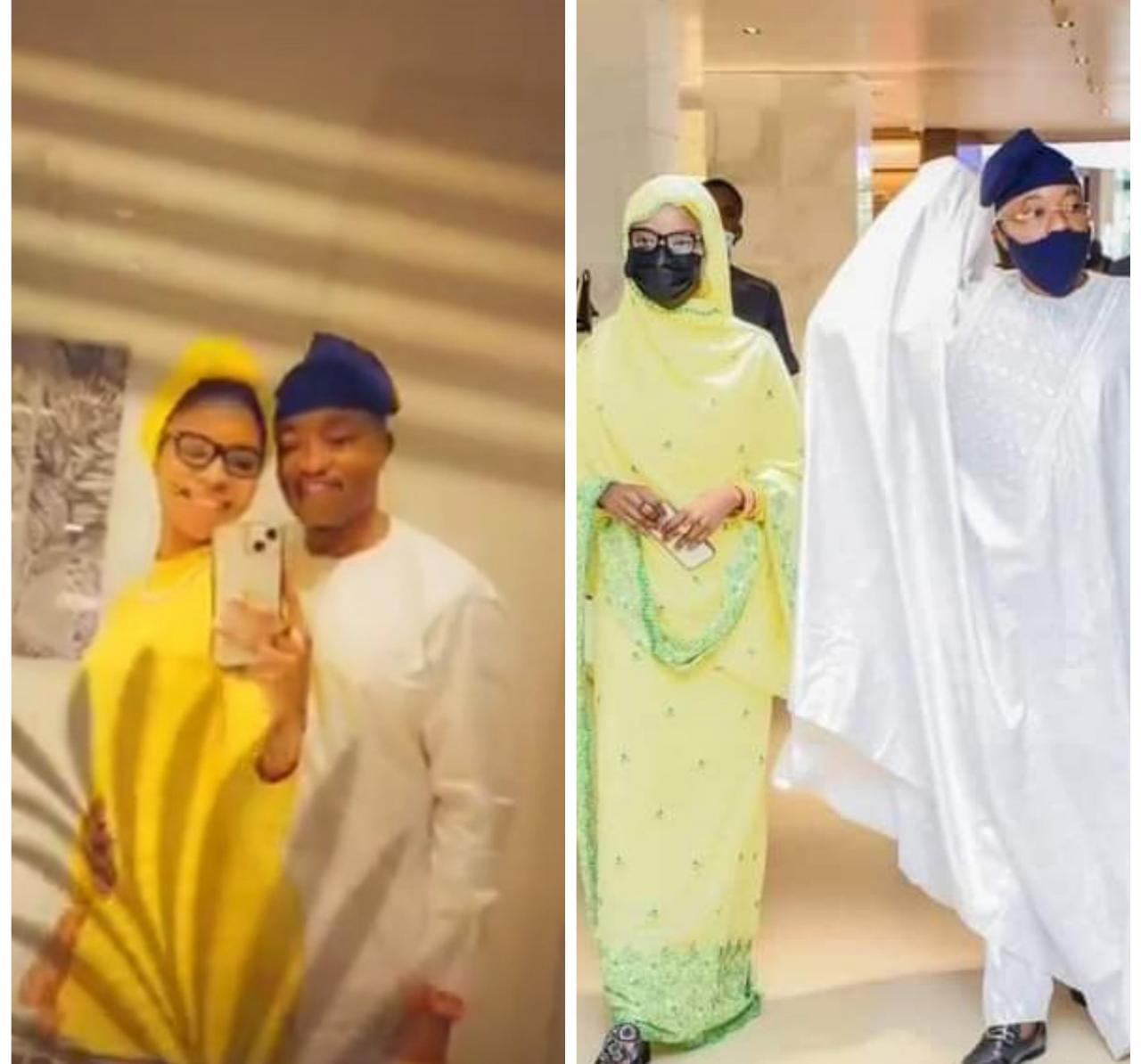 Oluwo of Iwo and his new wife, Queen Firdaus step out together 