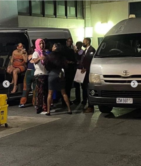 Pregnant Rihanna and ?A$AP Rocky seen for the first time arriving in Barbados after split rumours (Photos/Video)