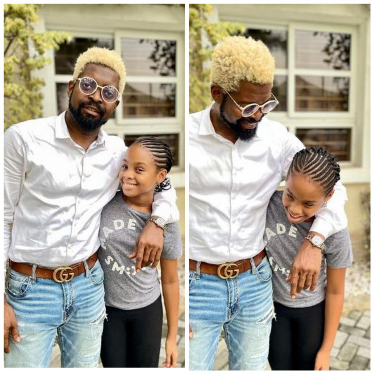 "I need to get myself a nuclear bomb"  - Comedian, Basketmouth sends warning to boys as he celebrates his first daughter on her birthday 
