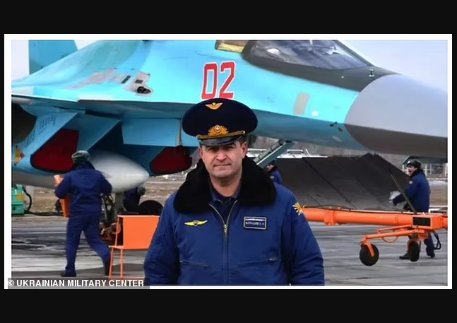 Russia loses its highest-ranking pilot yet in Ukraine after he was blasted out of the skies by a stinger missile