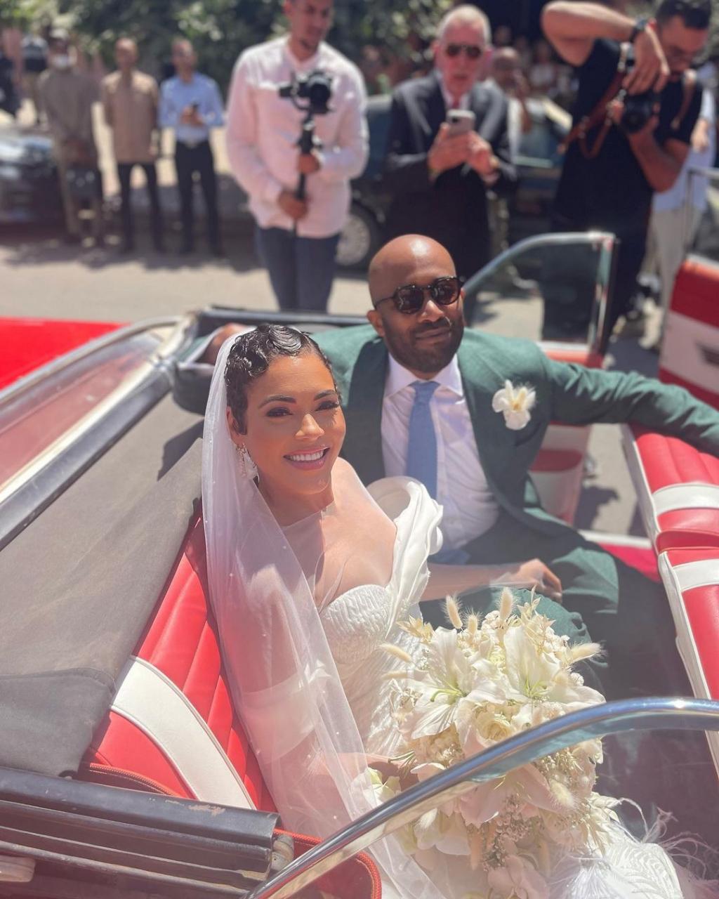 Photos from the white wedding of billionaire daughter, Nenesi Ibru to Chin Okeke in Marrakesh