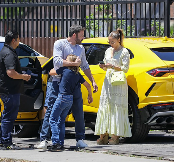 Ben Affleck?s 10-year-old son Samuel crashes Lamborghini in Los Angeles